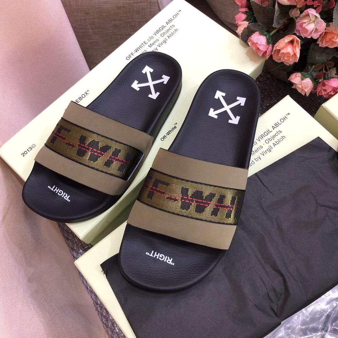 Off White Slides - DesignerGu