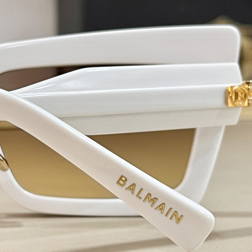 Balmain Admirable Rectangle-frame Sunglasses   BPS-130 - DesignerGu