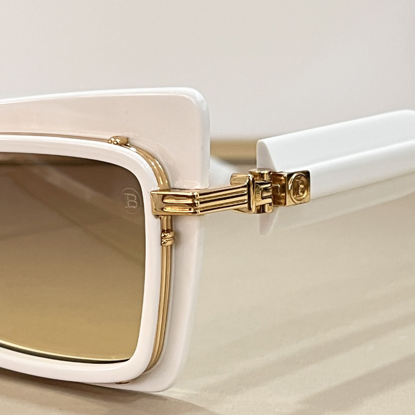 Balmain Admirable Rectangle-frame Sunglasses   BPS-130 - DesignerGu