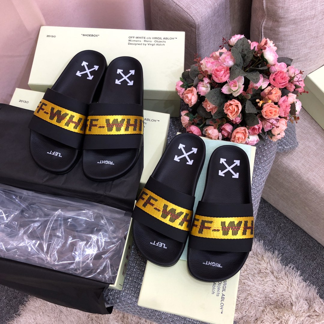 Off White Slides - DesignerGu