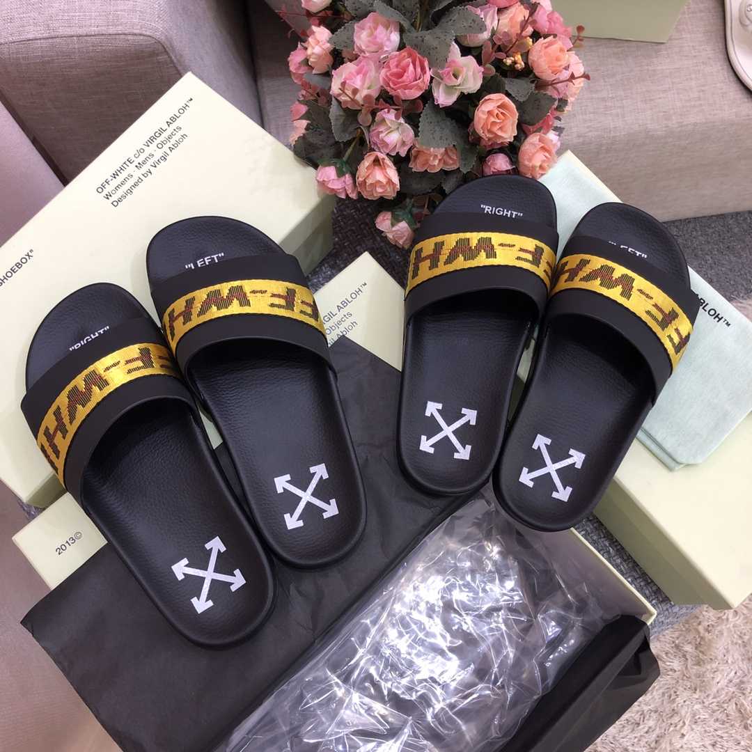 Off White Slides - DesignerGu