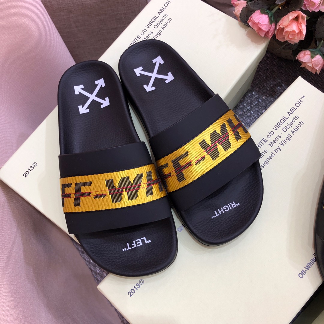 Off White Slides - DesignerGu