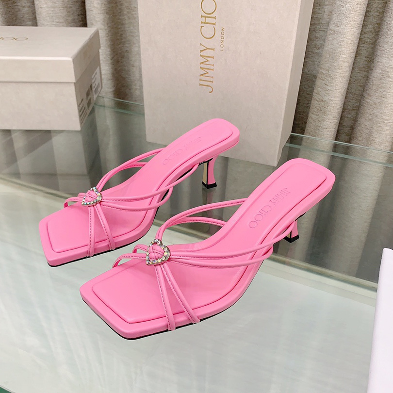 Jimmy Choo Indiya Mule 70 - DesignerGu