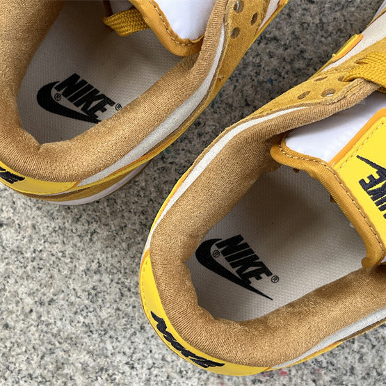 Nike Dunk Low WMNS “Gold Suede” Sneaker       DV7411-200 - DesignerGu