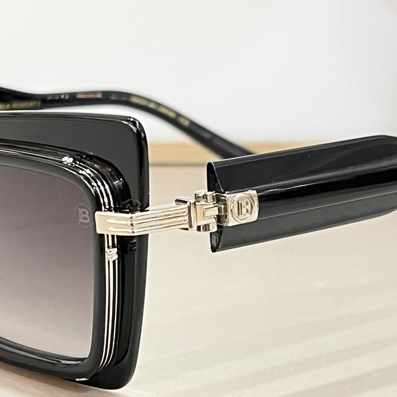 Balmain Admirable Rectangle-frame Sunglasses   BPS-130 - DesignerGu