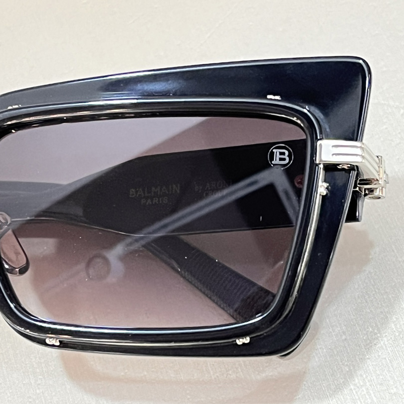 Balmain Admirable Rectangle-frame Sunglasses   BPS-130 - DesignerGu