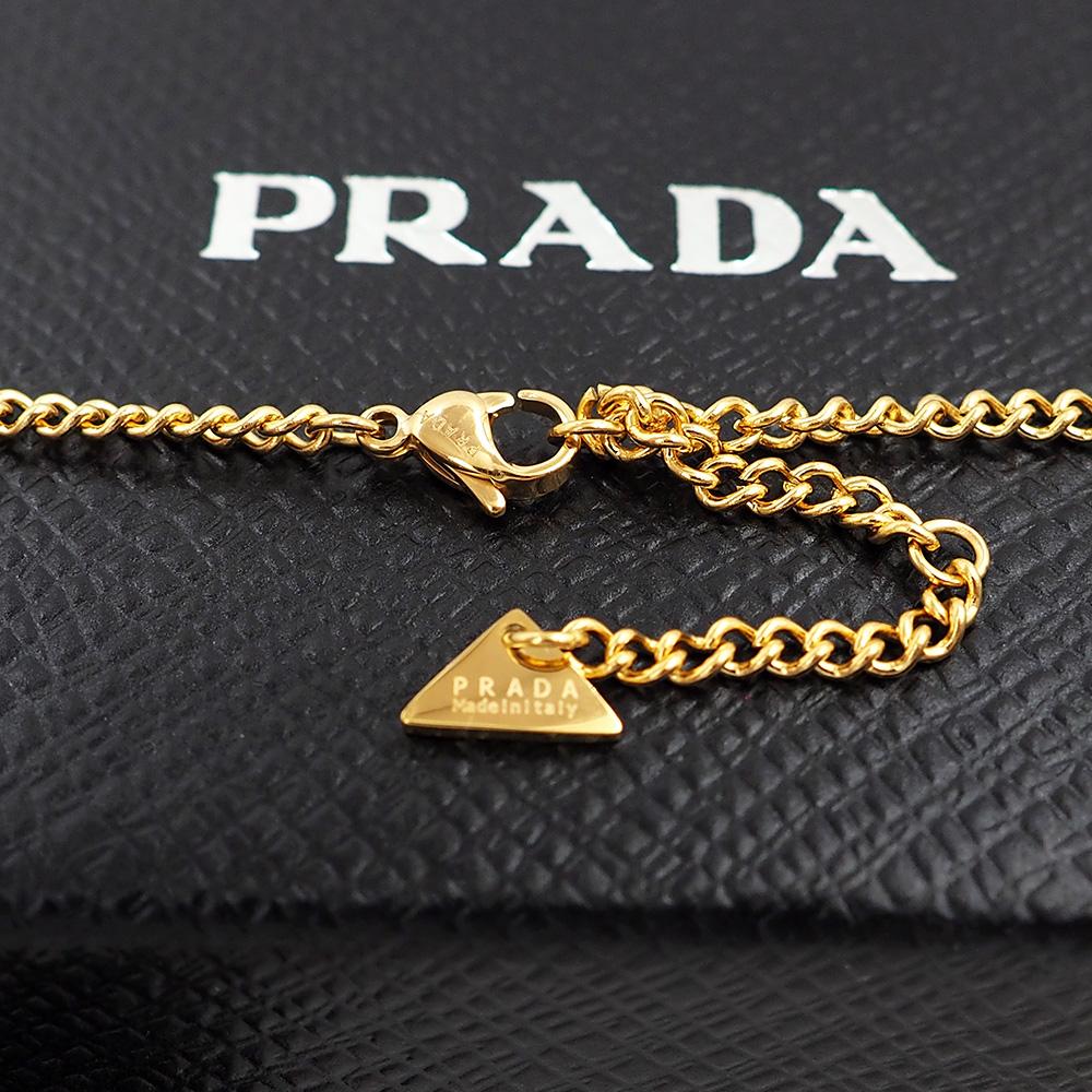 Prada Symbole Pendant Necklace - DesignerGu