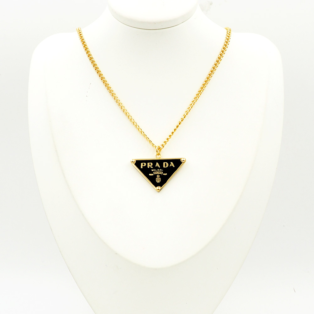 Prada Symbole Pendant Necklace - DesignerGu