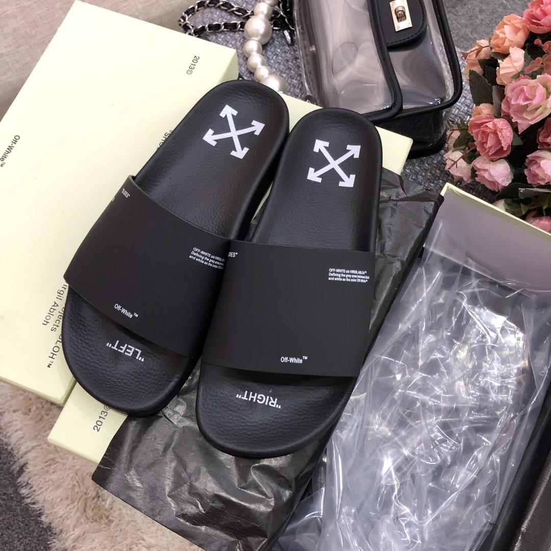 Off White C/O Virgil Abloh Slides - DesignerGu