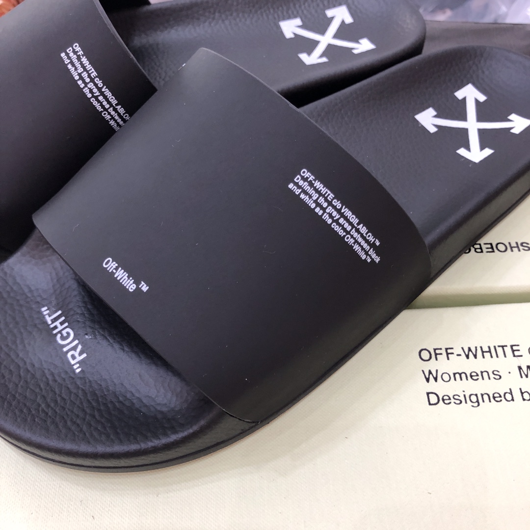 Off White C/O Virgil Abloh Slides - DesignerGu