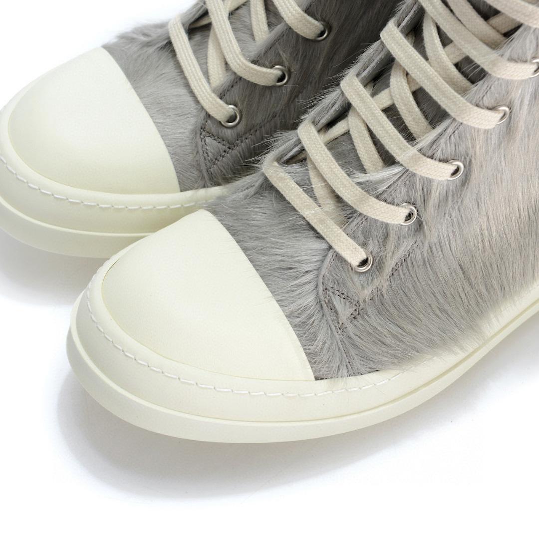 Rick Owens High-top Lace-up Sneakers - DesignerGu