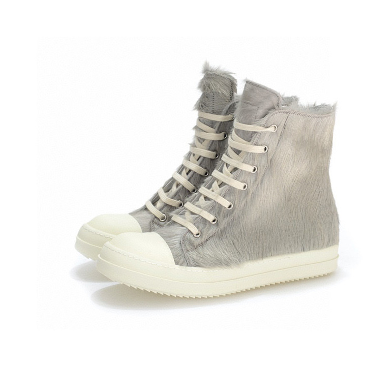 Rick Owens High-top Lace-up Sneakers - DesignerGu