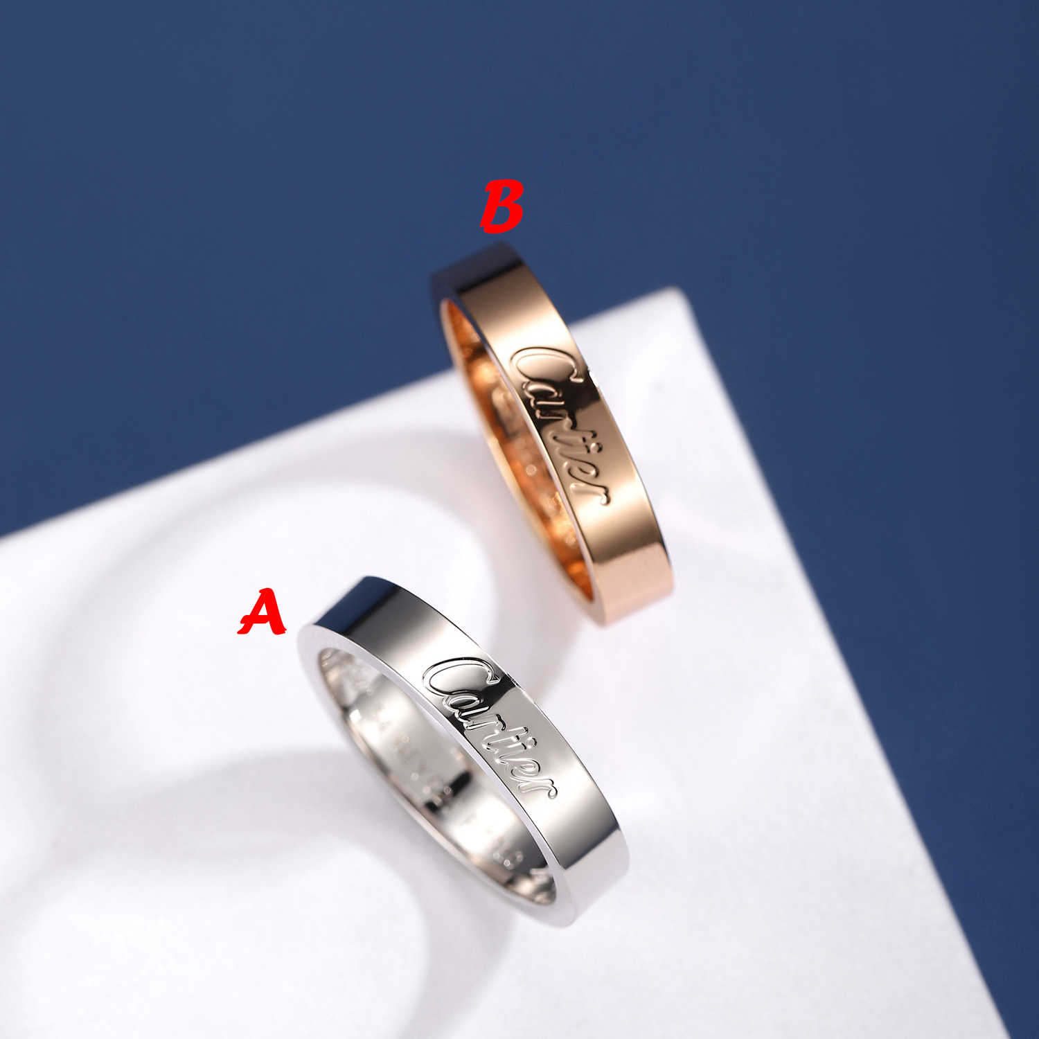 Cartier C de Cartier Wedding Ring - DesignerGu