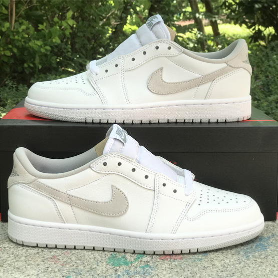 Air Jordan 1 Low “Neutral Grey” Sneaker      CZ0790-100 - DesignerGu