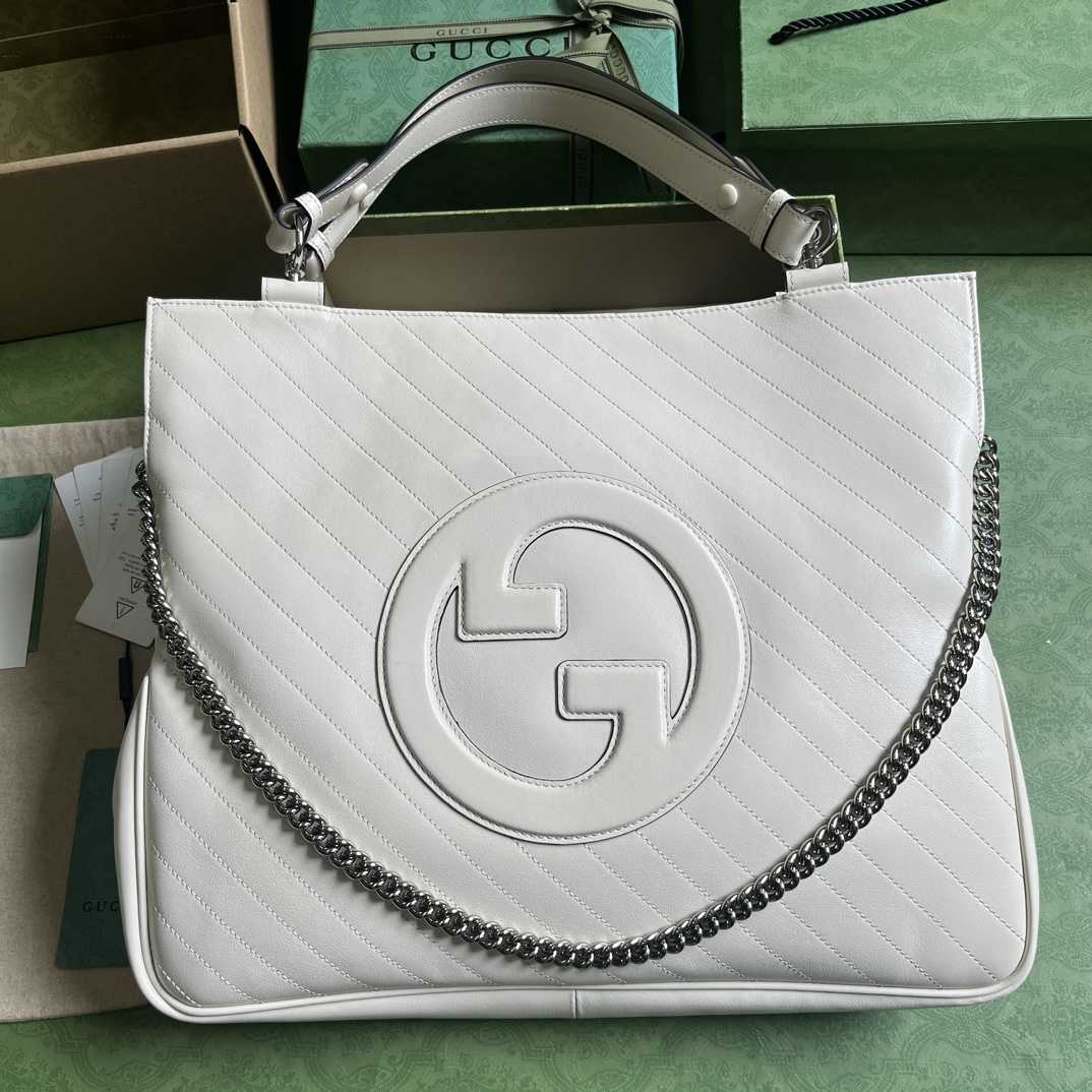 Gucci Blondie Medium Tote Bag (34.5x 41x 8cm) - DesignerGu