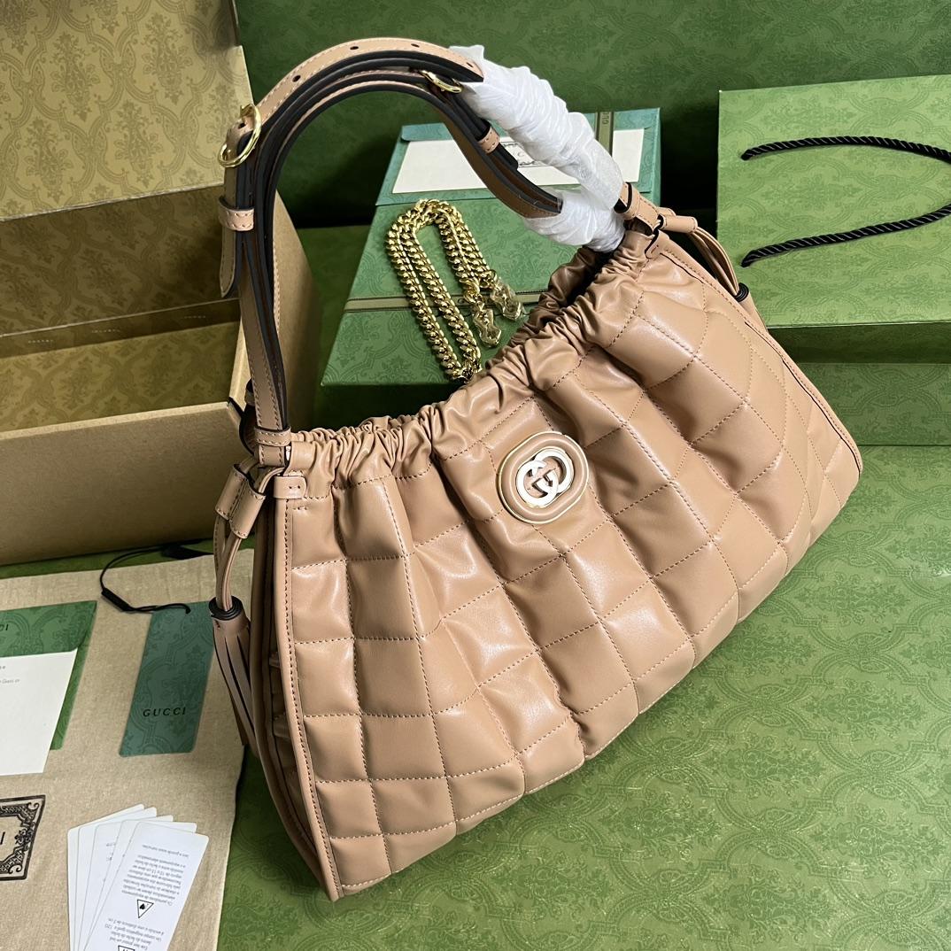 Gucci Deco Medium Tote Bag(43-28-8cm) - DesignerGu