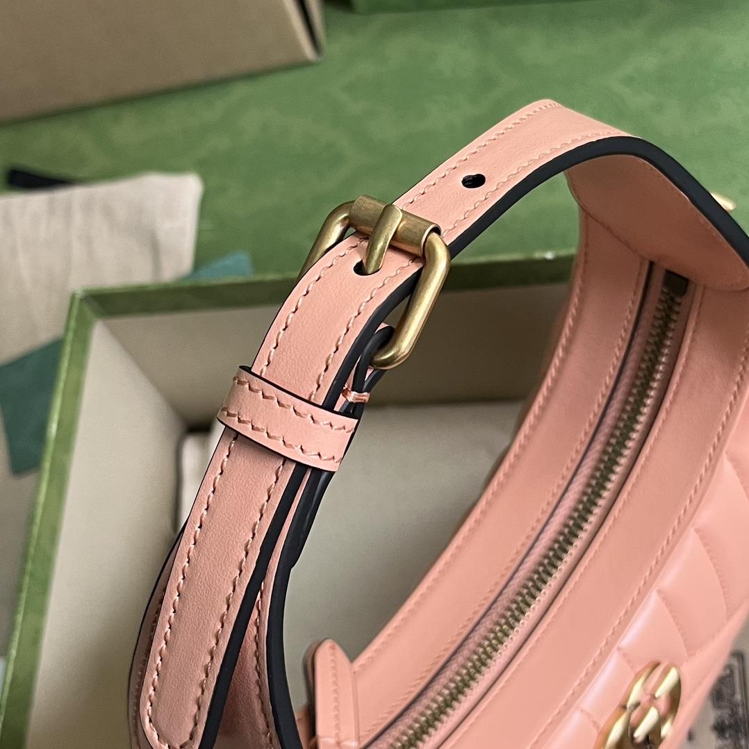 Gucci GG Marmont Matelassé Mini Bag(21.5-11-5cm) - DesignerGu