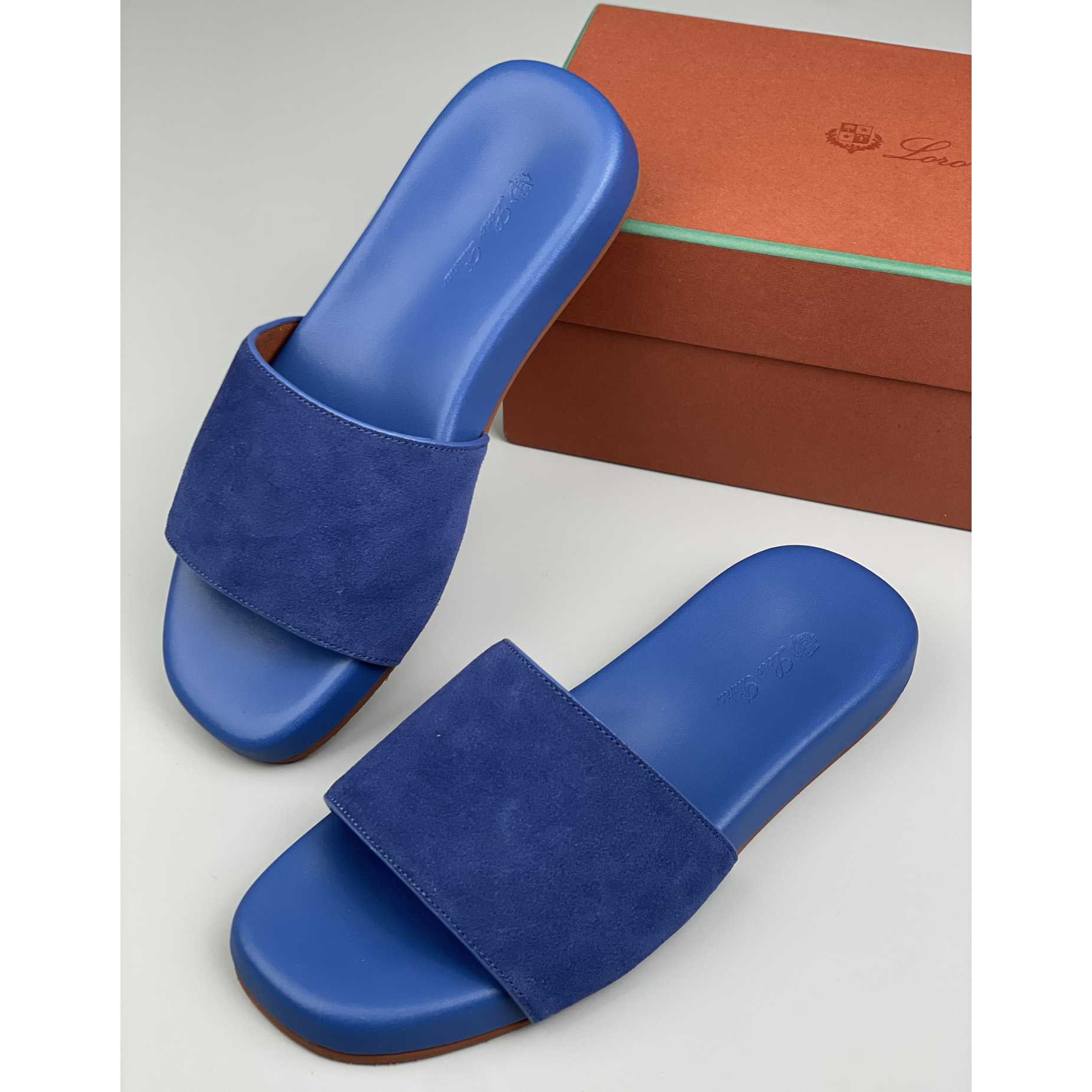 Loro Piana Slide Sandal  - DesignerGu