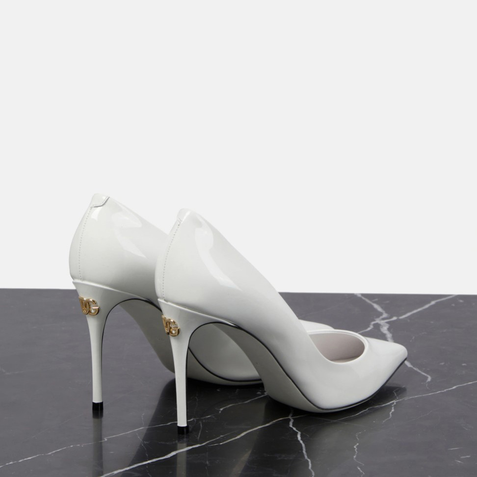 Dolce & Gabbana Cardinale Patent Leather Pumps - DesignerGu