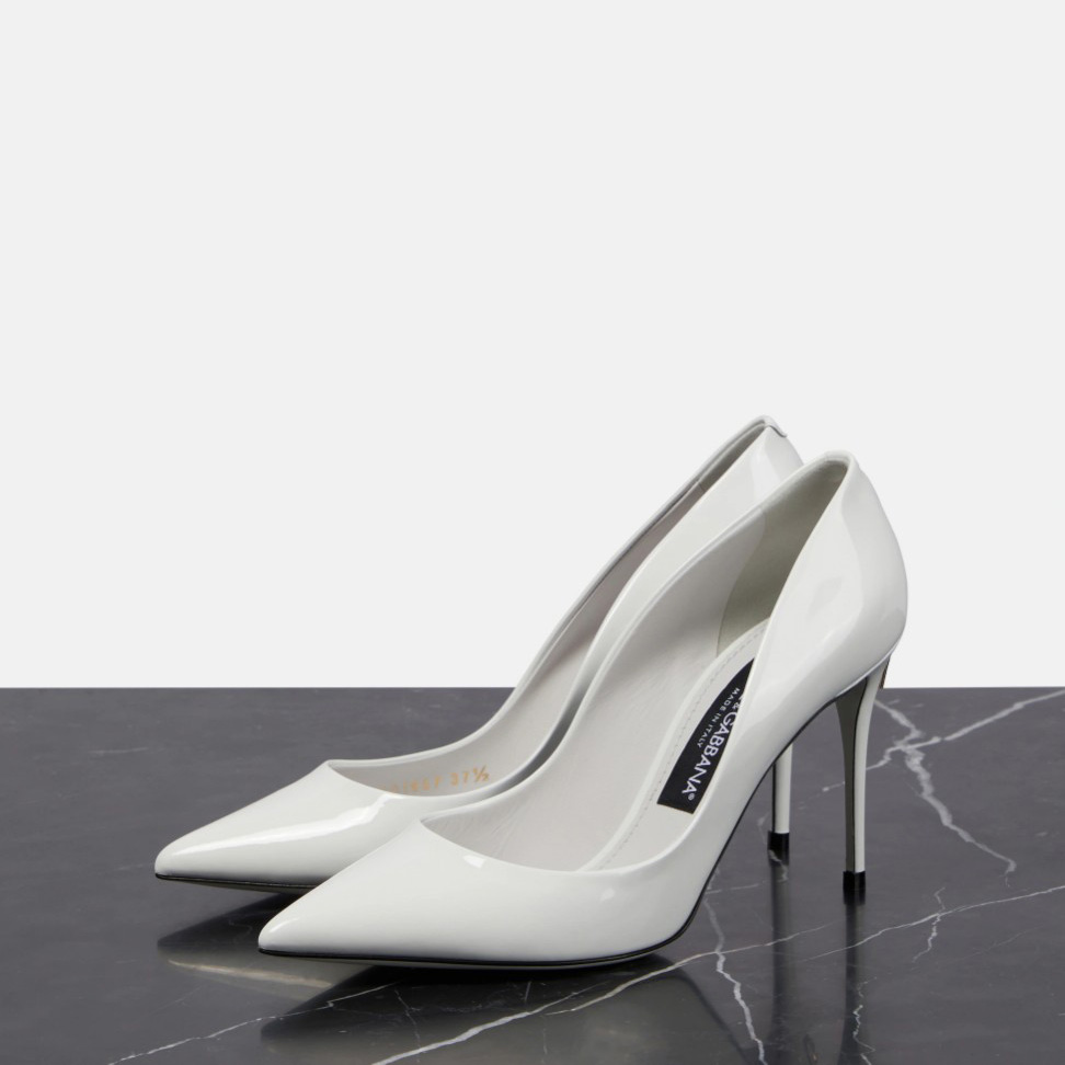 Dolce & Gabbana Cardinale Patent Leather Pumps - DesignerGu