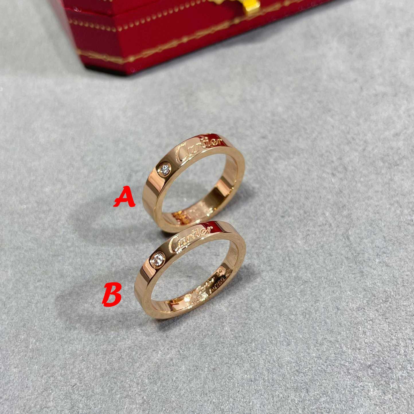 Cartier C de Cartier Wedding Ring - DesignerGu
