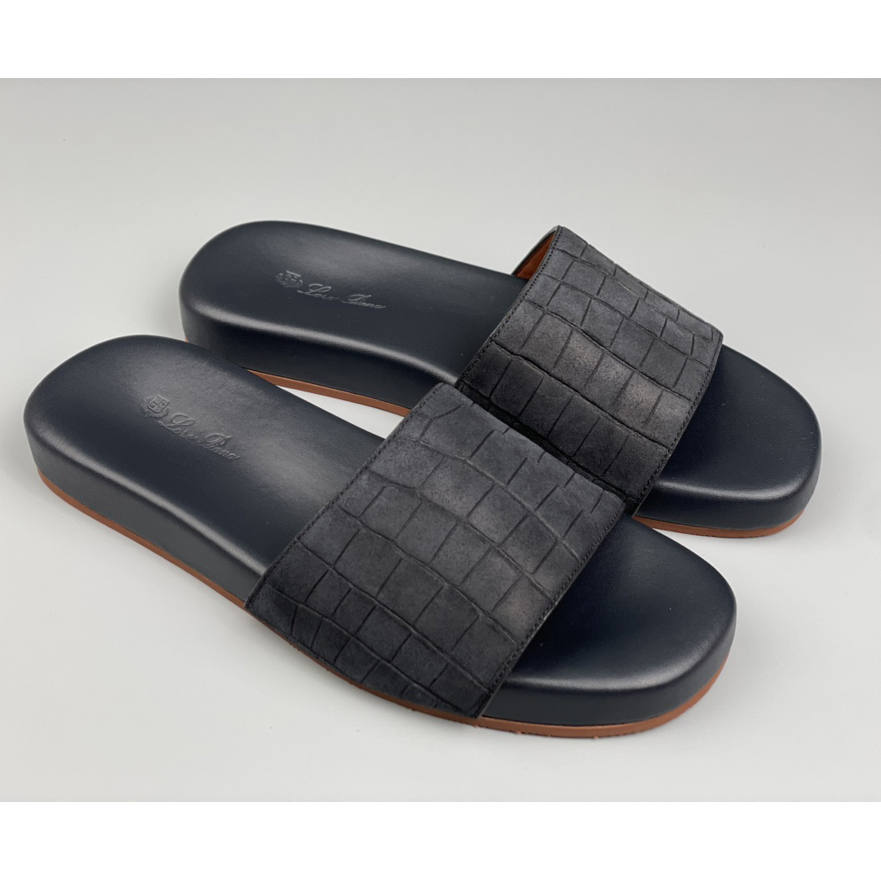 Loro Piana Slide Sandal  - DesignerGu