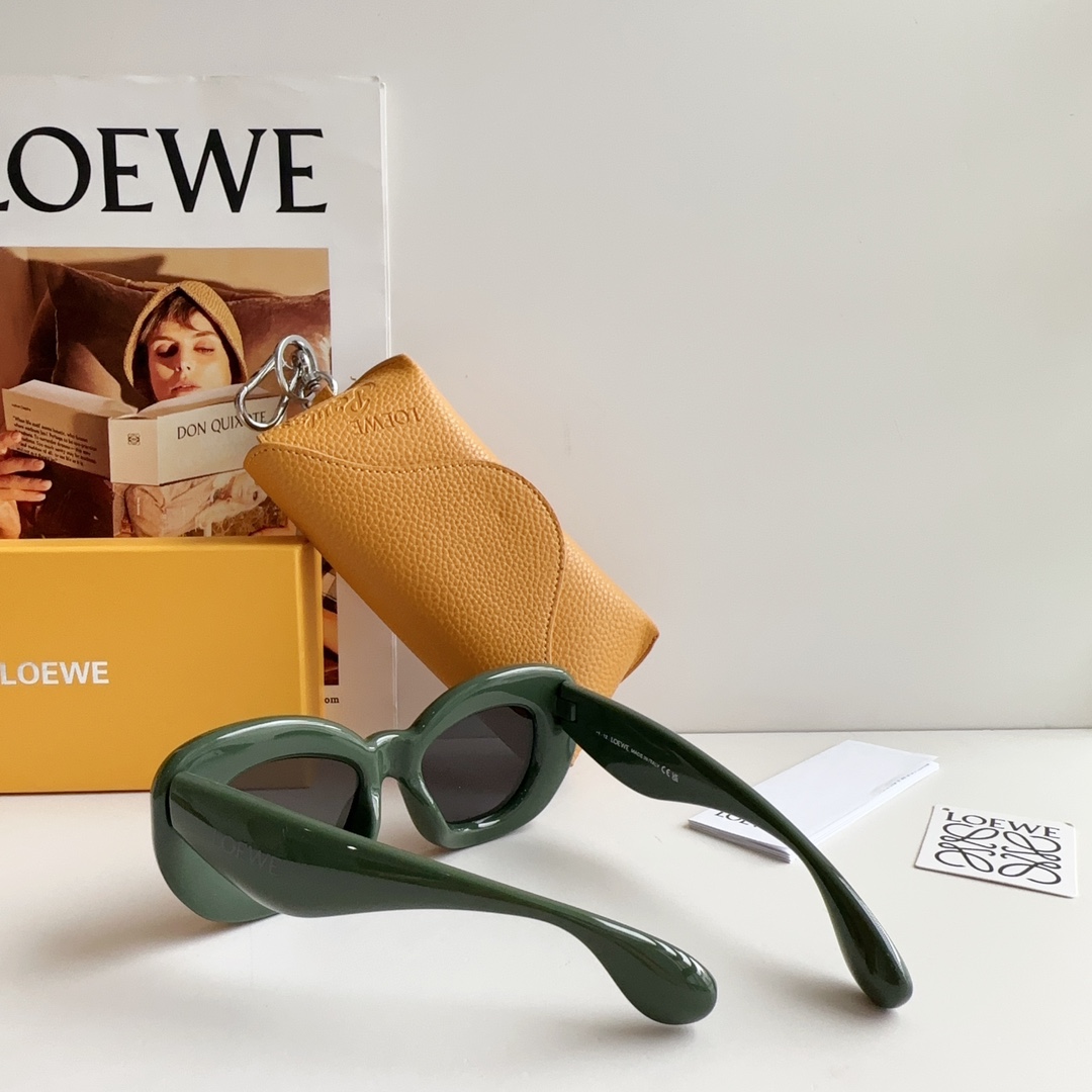 Loewe Inflated Butterfly Sunglasses In Nylon - DesignerGu