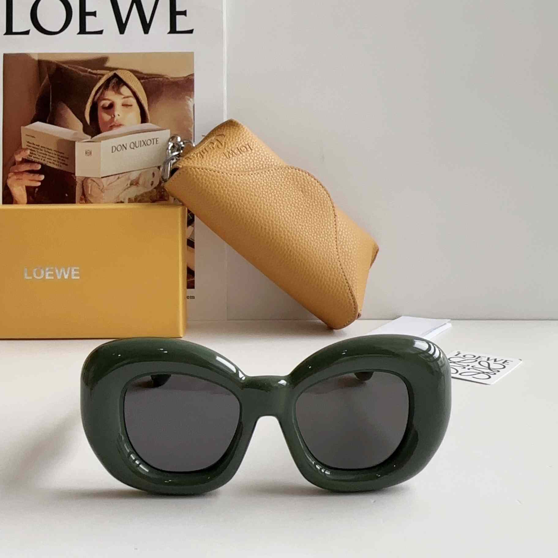 Loewe Inflated Butterfly Sunglasses In Nylon - DesignerGu