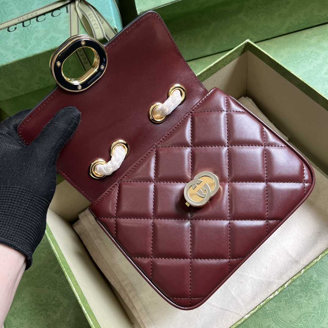 Gucci Deco Mini Shoulder Bag (18-14.5-8cm) - DesignerGu