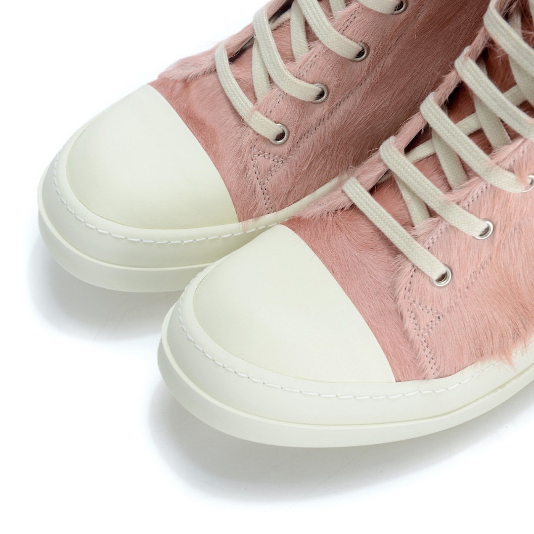 Rick Owens High-top Lace-up Sneakers - DesignerGu