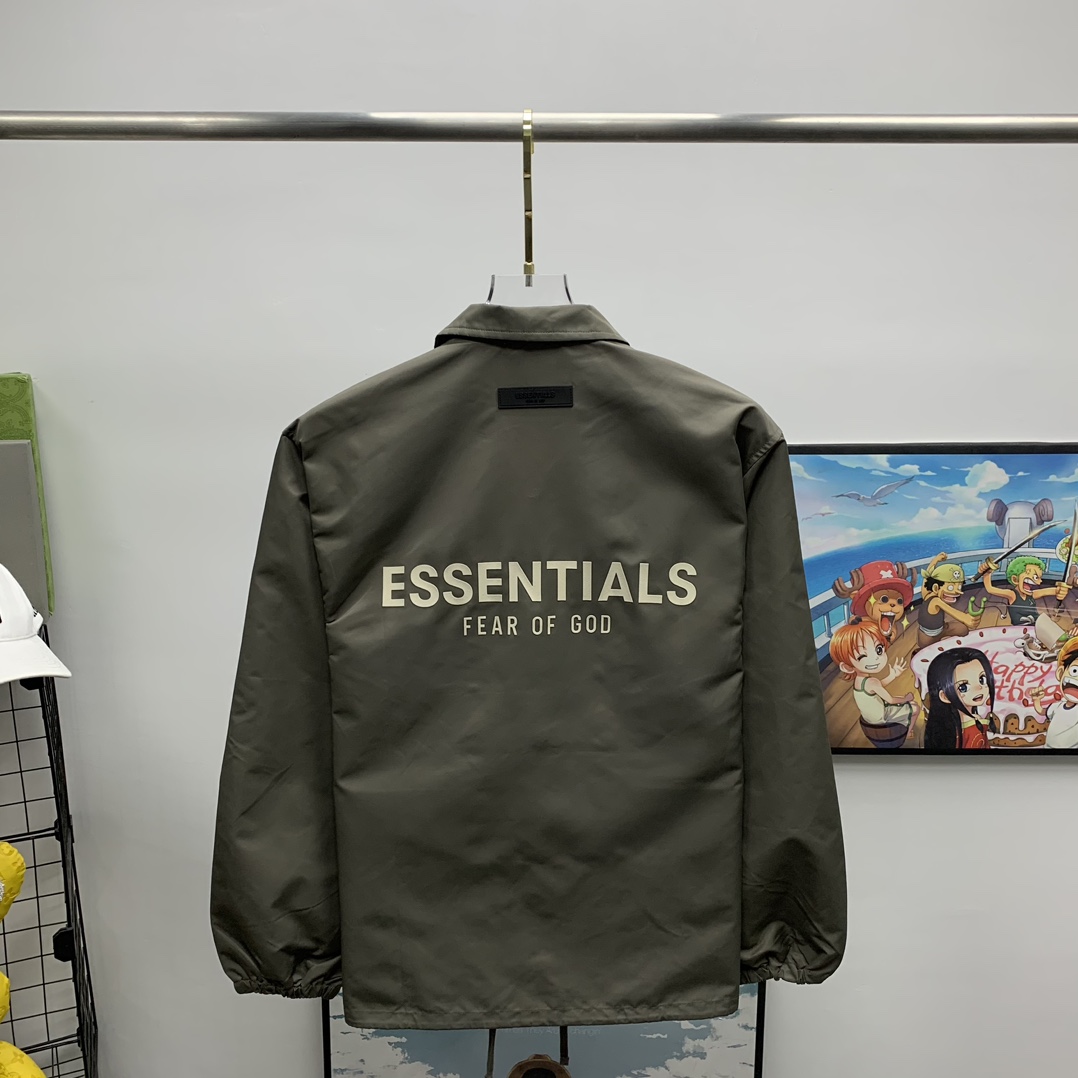 Fear Of God Essential Coaches Jacket - DesignerGu