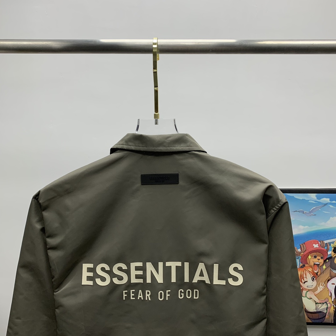 Fear Of God Essential Coaches Jacket - DesignerGu