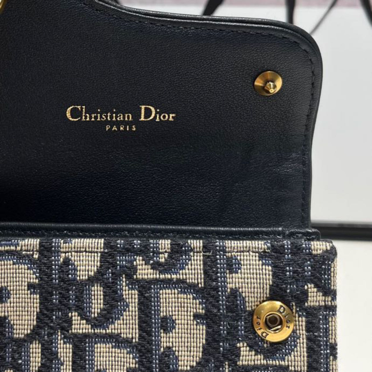 Dior  Saddle Lotus Wallet - DesignerGu