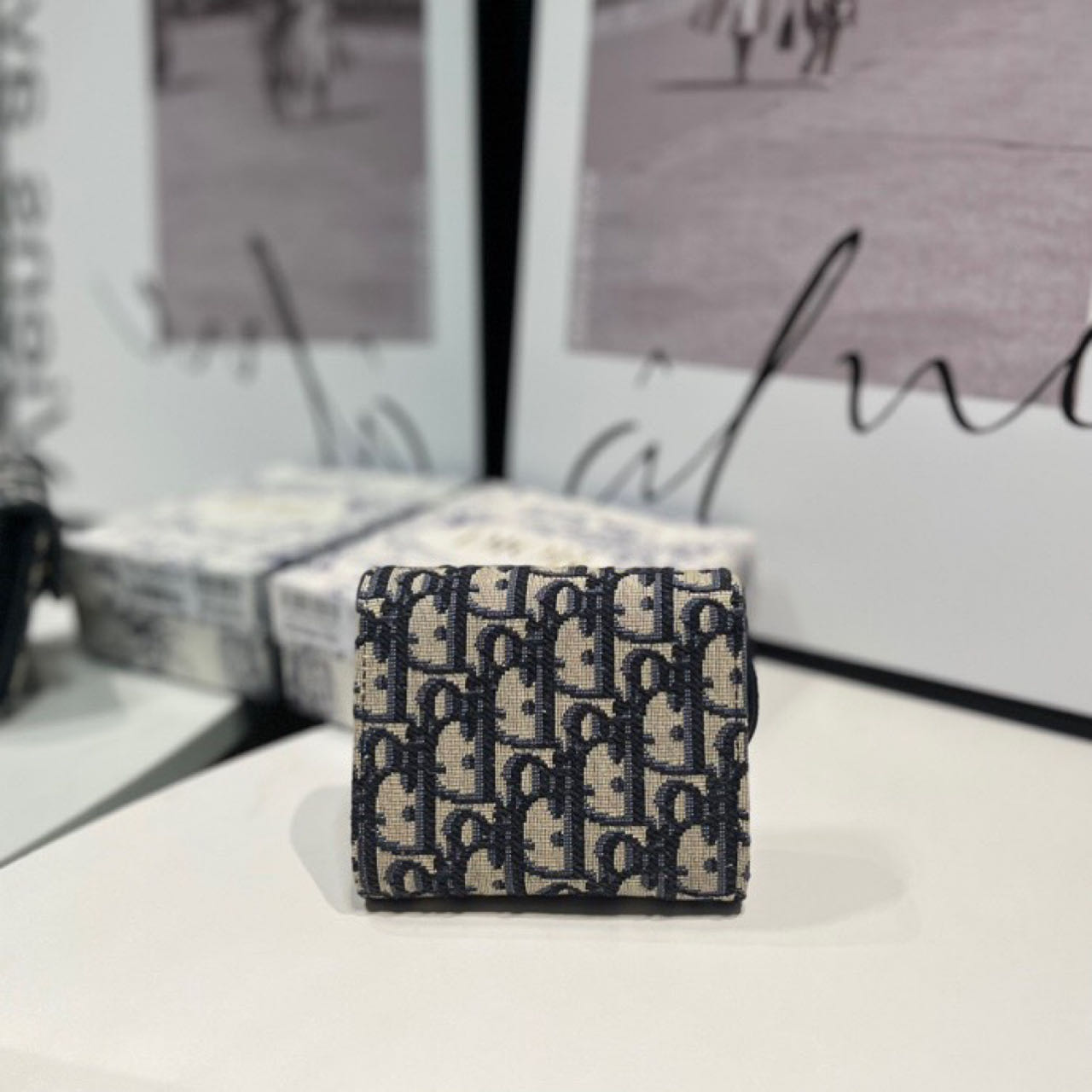 Dior  Saddle Lotus Wallet - DesignerGu