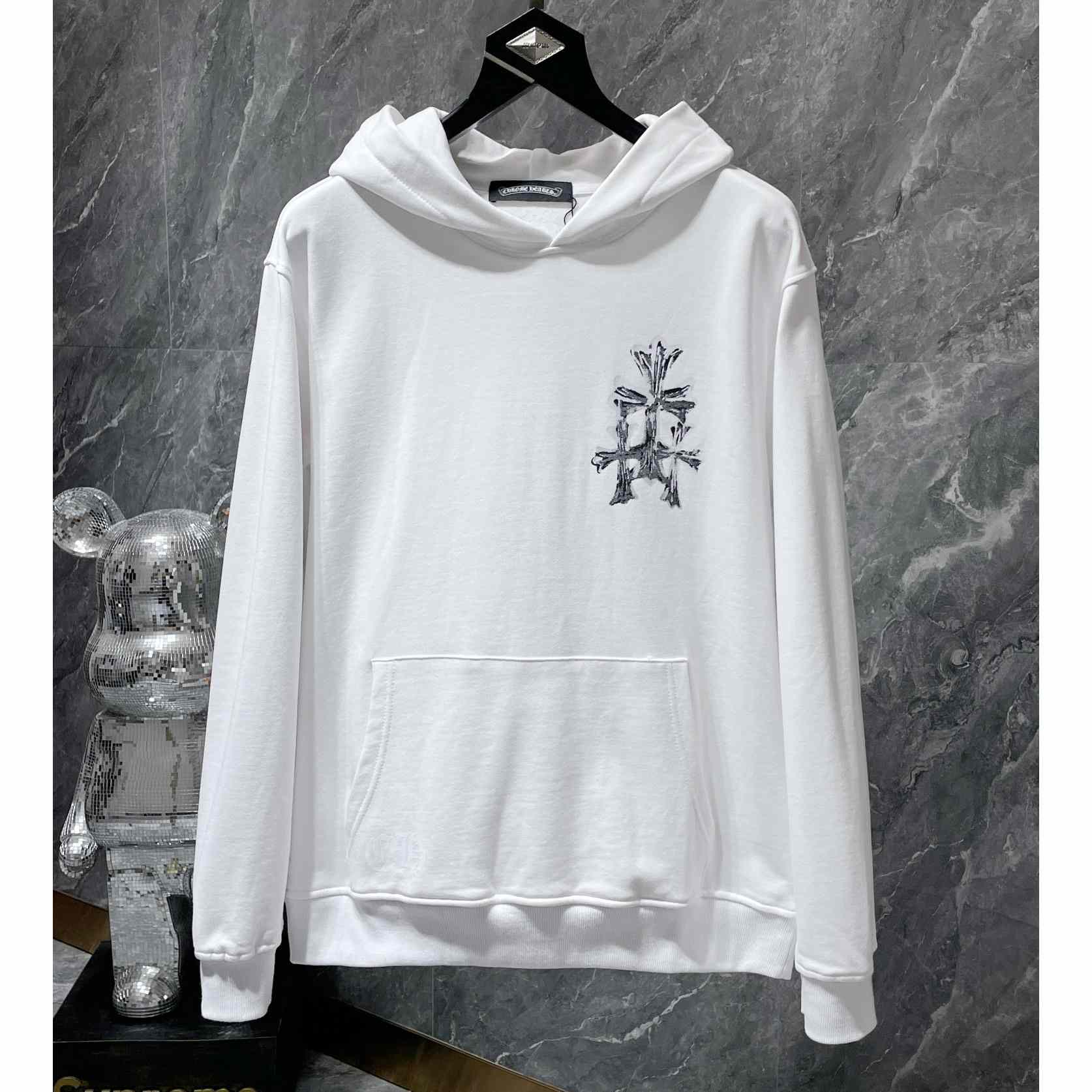 Chrome Heart Cross Hoodie - DesignerGu