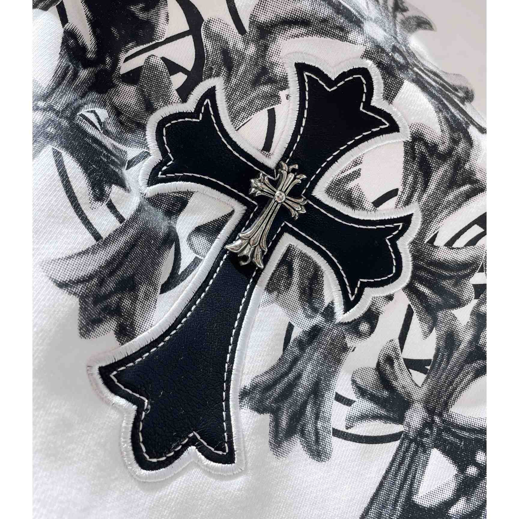 Chrome Heart Cross Hoodie - DesignerGu