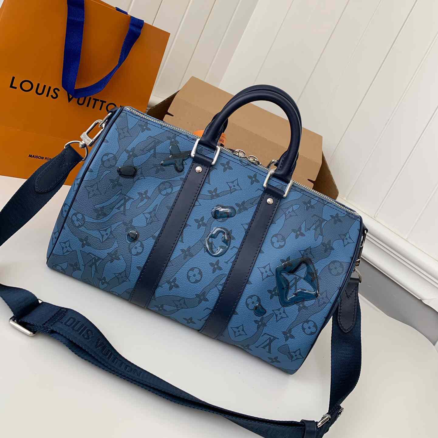 Louis Vuitton Keepall Bandouliere 35(34*21*16cm)     M22573 - DesignerGu