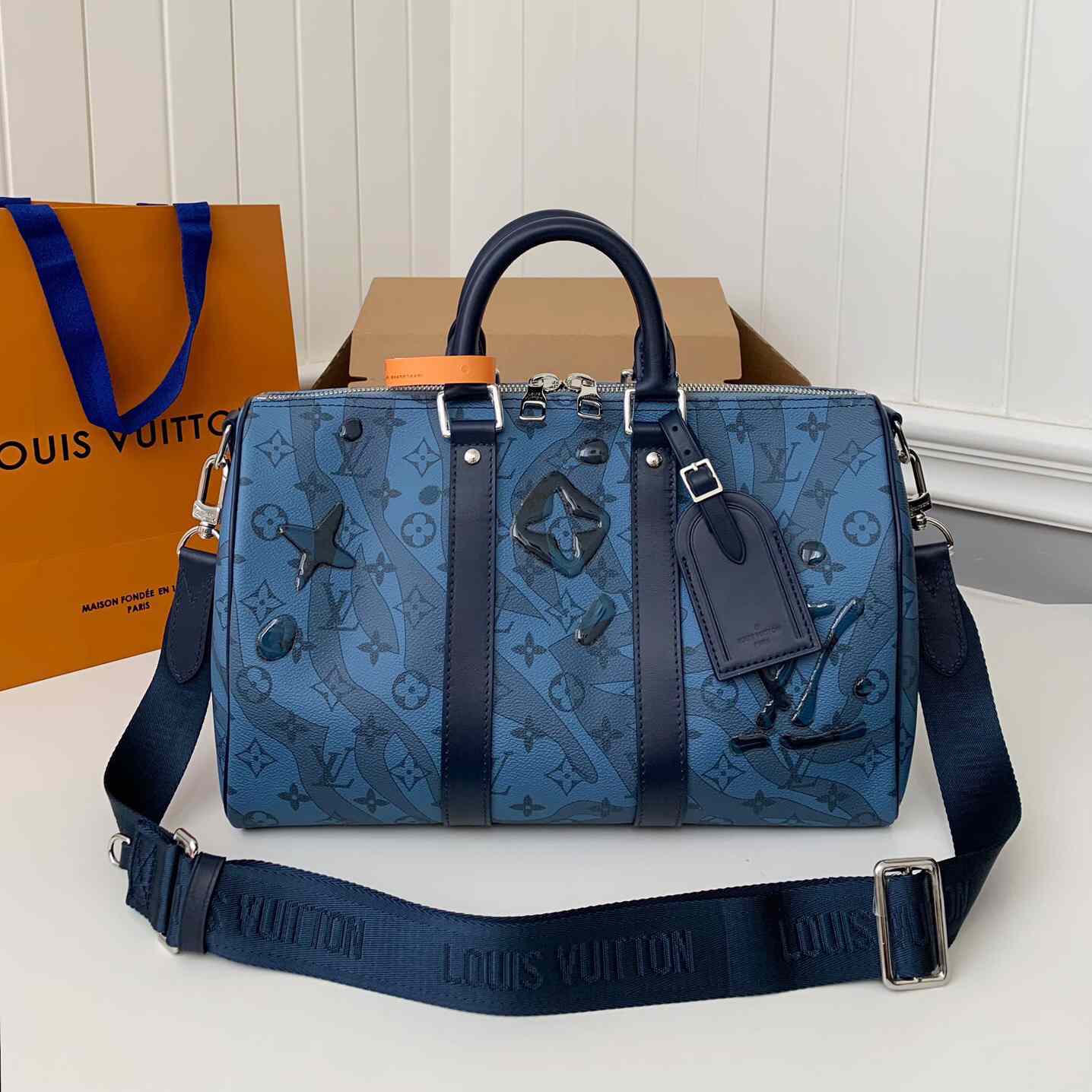 Louis Vuitton Keepall Bandouliere 35(34*21*16cm)     M22573 - DesignerGu