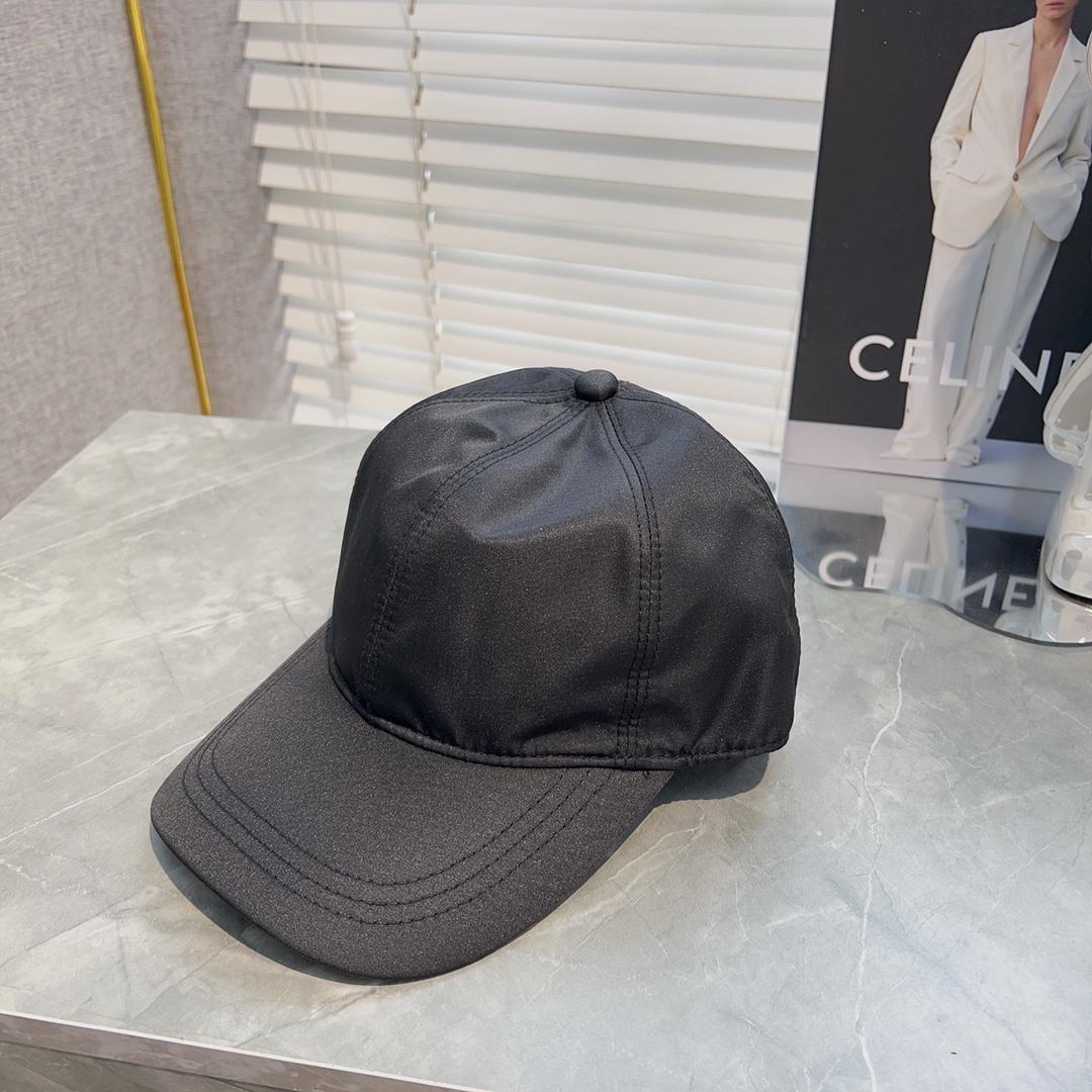 Prada Re-nylon Baseball Cap - DesignerGu