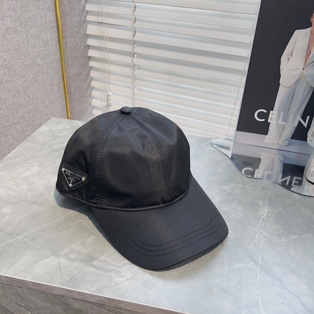 Prada Re-nylon Baseball Cap - DesignerGu