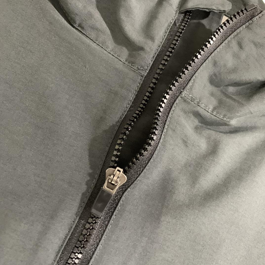 Fear Of God Essential Taupe Half-Zip Track Jacket - DesignerGu