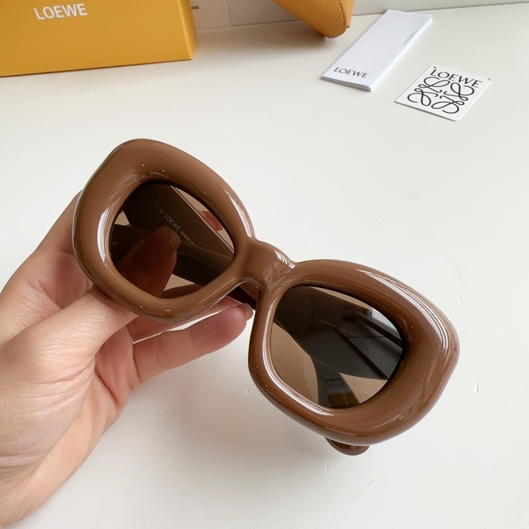 Loewe Inflated Butterfly Sunglasses In Nylon - DesignerGu