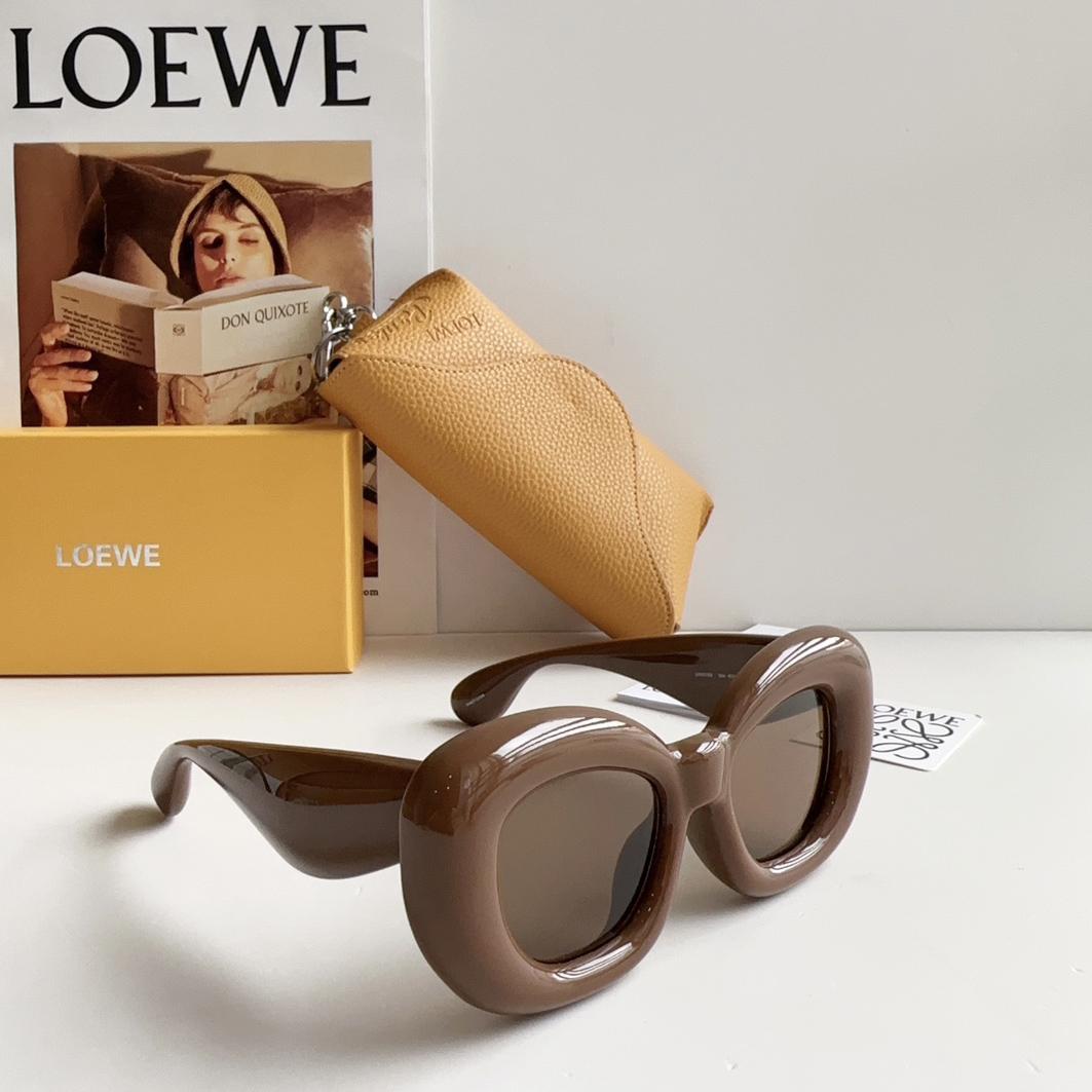 Loewe Inflated Butterfly Sunglasses In Nylon - DesignerGu