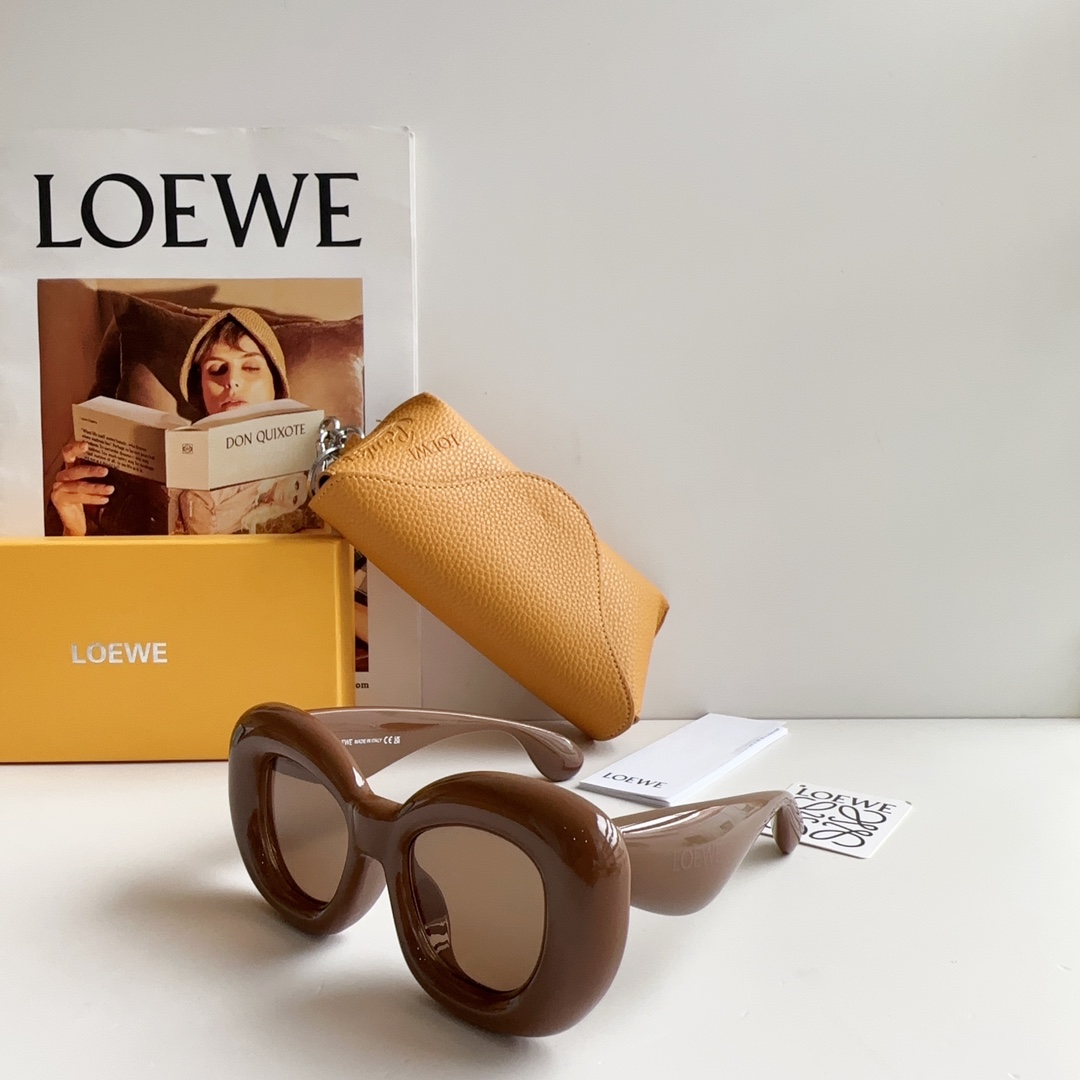 Loewe Inflated Butterfly Sunglasses In Nylon - DesignerGu