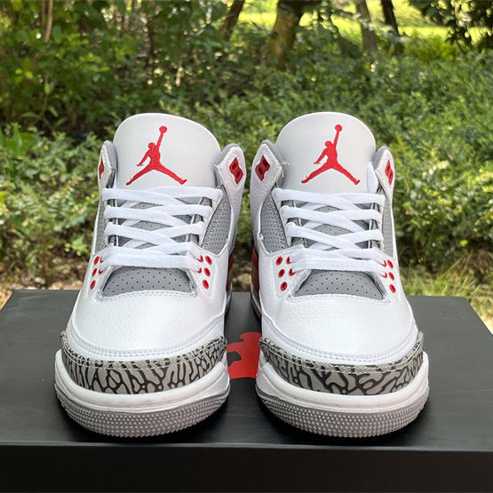 Air Jordan 3 OG “Fire Red”DIY Love Basketball Shoes   DN3707-160  - DesignerGu