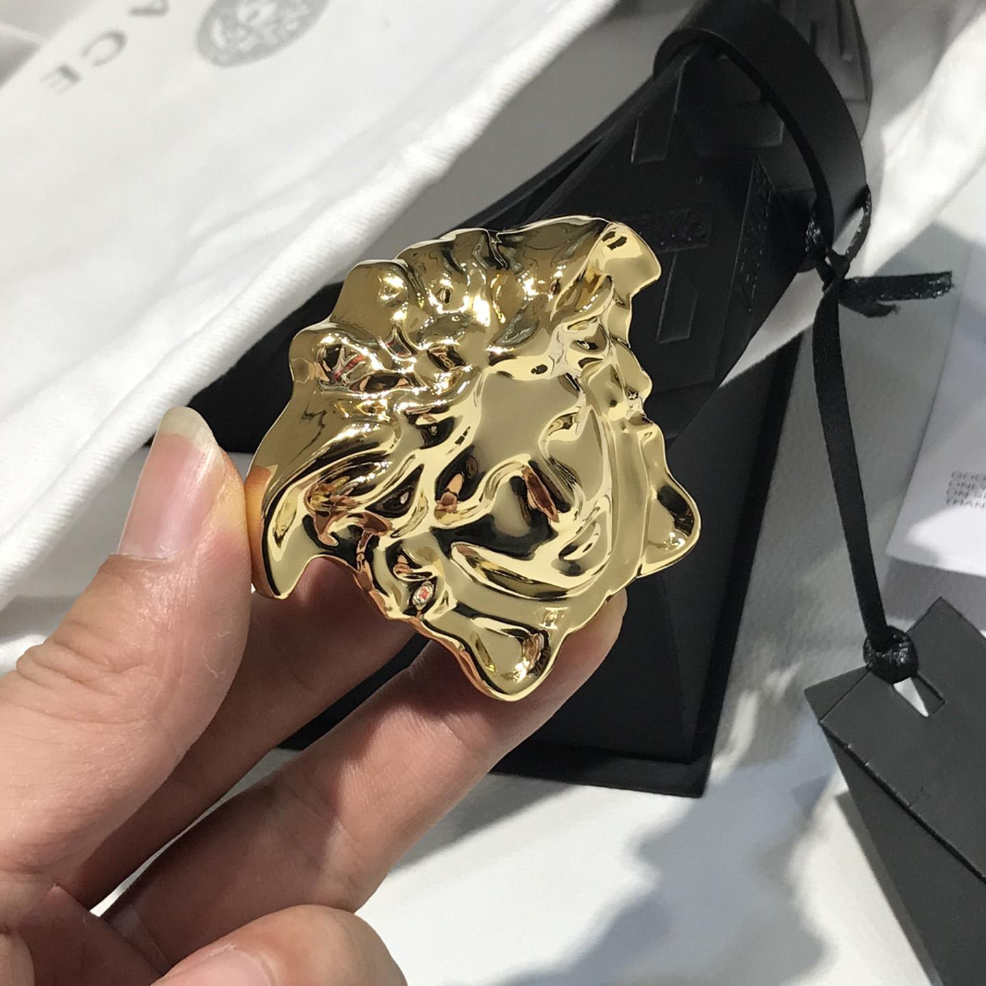 Versace Medusa Leathre Belt 38mm - DesignerGu