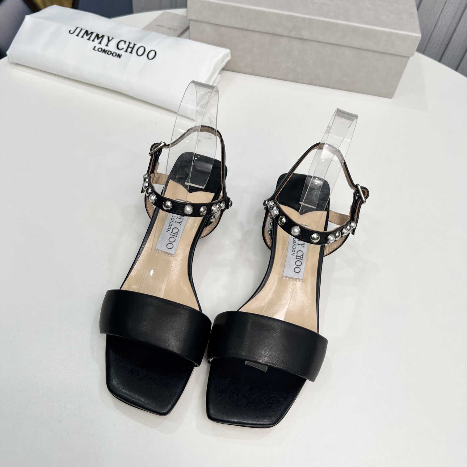 Jimmy Choo Aadra 45mm Sandals - DesignerGu