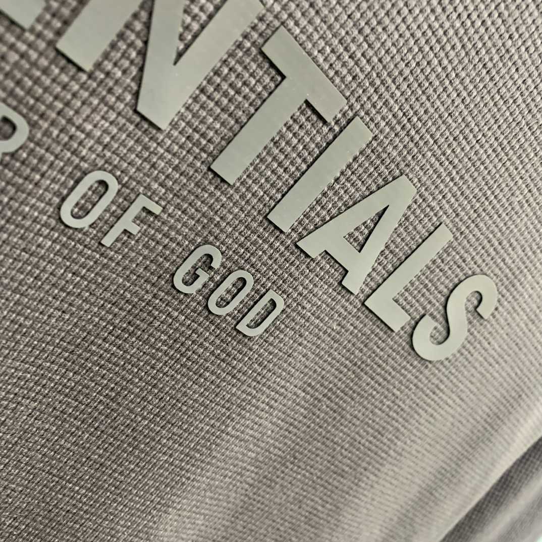 Fear of God Essentials Waffle Henley Rugby - DesignerGu