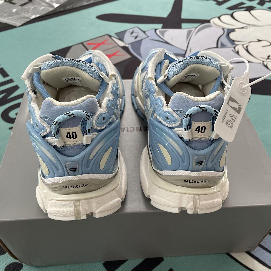 Balenciaga Runner Sneaker In Blue - DesignerGu