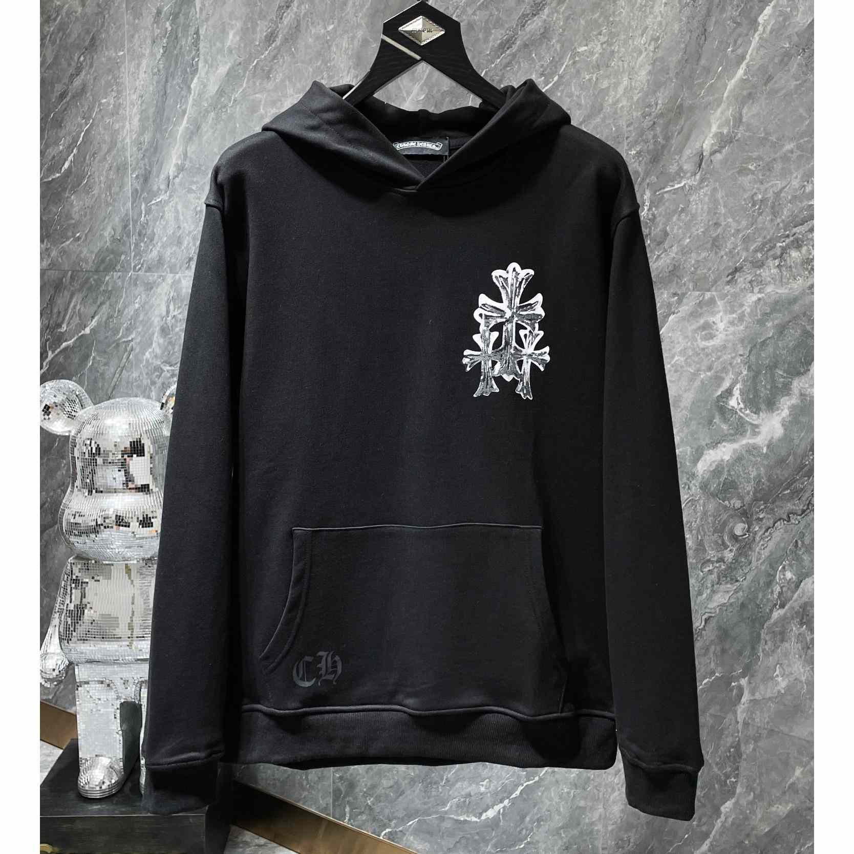 Chrome Heart Cross Hoodie - DesignerGu